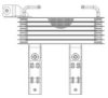 NRF 31165 Oil Cooler, engine oil